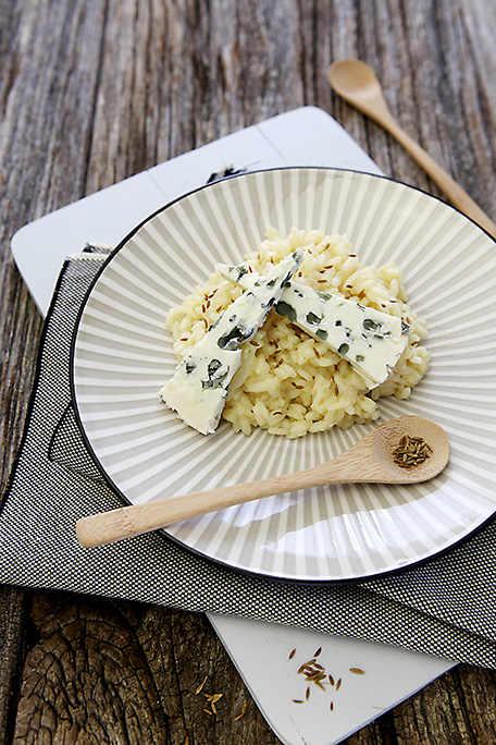 Risotto au Roquefort