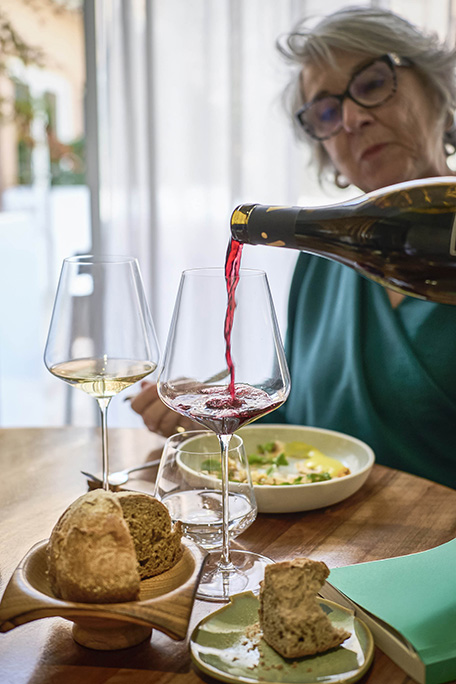 Service du vin