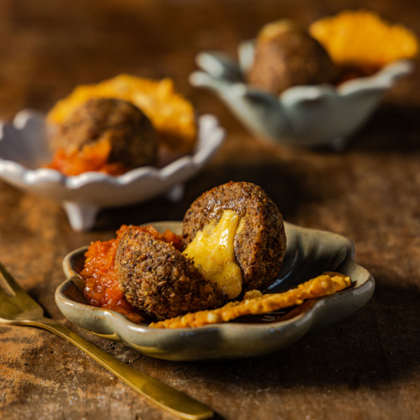 Cromesquis de pain au fromage