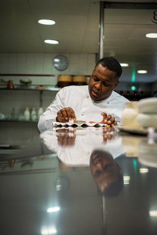 Louis-Philippe Vigilant en cuisine