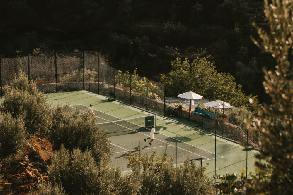 Terrain de tennis
