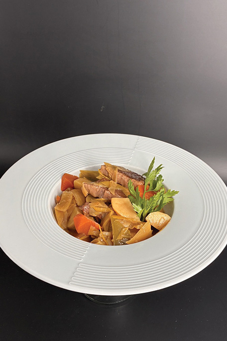 Pot au feu assiette